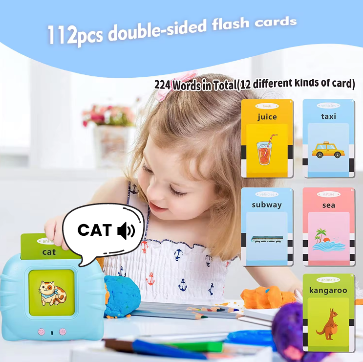 🌟 Bilingual Buddy: The Fun Flashcard Device for Kids!