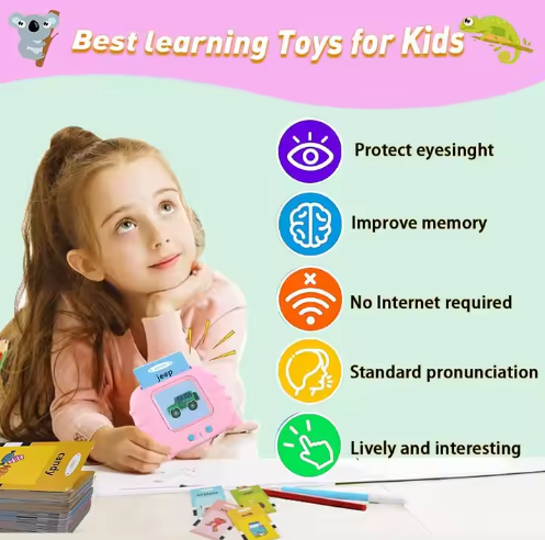 🌟 Bilingual Buddy: The Fun Flashcard Device for Kids!